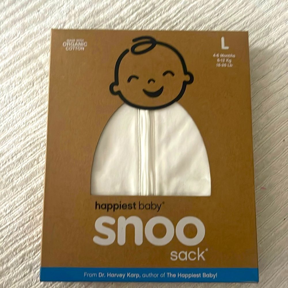 Happiest Baby Snoo Sleep Sack size large 4-6 months